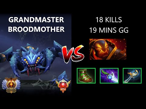 Broodmother vs Ember Mid - 18 KILLS - 19 MINS GG  (0110)