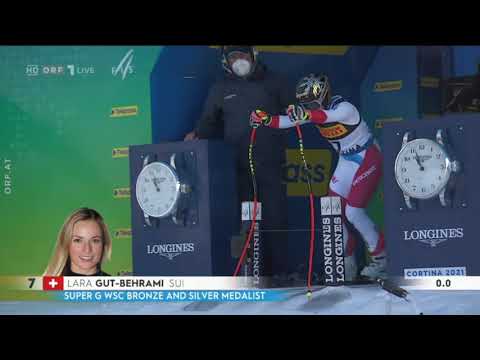 Alpine Ski-Wm | Super - G | Cortina | GOLD | Lara GUT-BEHRAMI | 2021