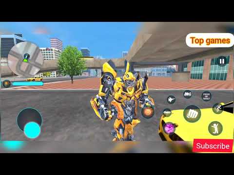 mobile games top Robot game car games shooting games grand Robot car transform 3D game