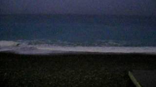 Nice France Côte d'Azur Beach in January