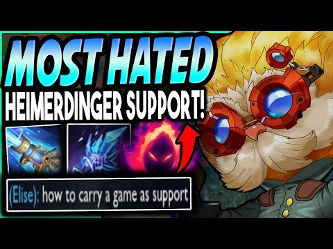 Dark Harvest Heimerdinger is the MOST HATED Support in Season 10?