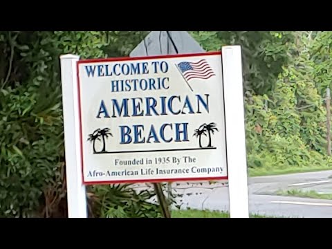 American Beach was a beach where Blacks could forget about segregation for the weekend!