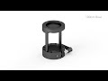 Proaim Euro/Elemac - 100mm Bowl Camera Riser|Industry-Standard, Safe, Secure Height Riser|Animation