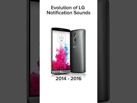 Evolution of LG Notification Sounds #lgg3 #lgg4 #lgg5 #lgg6 #lgg7 #lgg8 #smartphone #notification