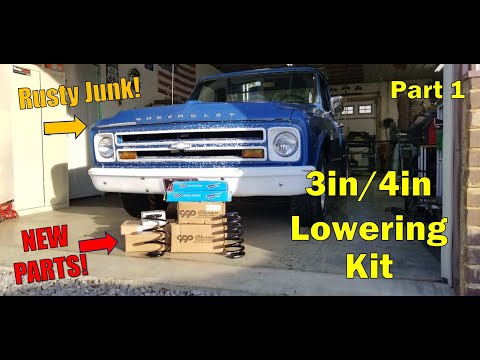 Lowering My 1967 C10! CPP Lowering Kit!
