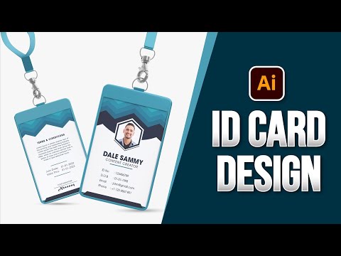 Create Print Ready ID Cards in Illustrator Tutorial