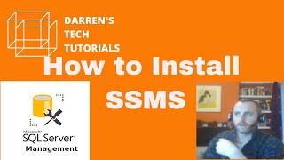 YouTube Thumbnail for SSMS installation server 2019