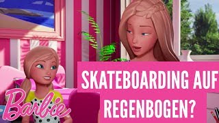 Skateboarding auf Regenbogen 🌈💖#BarbieVlog 💖Barbie Deutsch