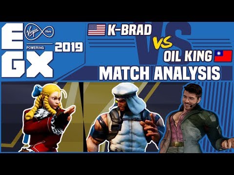 SFV AE Match Analysis: EGX 2019 - K-Brad vs. Oil King