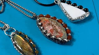 Adding Beads To Your Soft Soldered Pendant