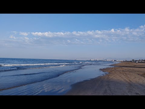 Al Hail Beach ⛱️ Beautiful Sunset view