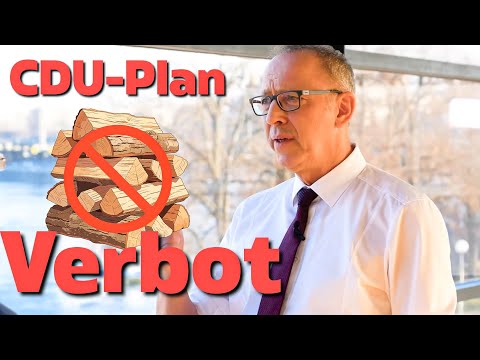 Die CDU Plant: Heizen mit Holz soll verboten werden!