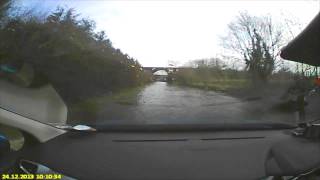 preview picture of video 'B158 near hertford flooded'