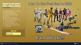 How To Become A FOUNDER in Fortnite 2022