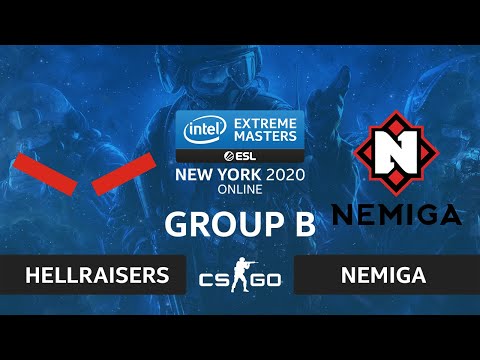 CS:GO - HellRaisers vs Nemiga [Overpass] Map 2 - IEM New York 2020 - Group B - CIS