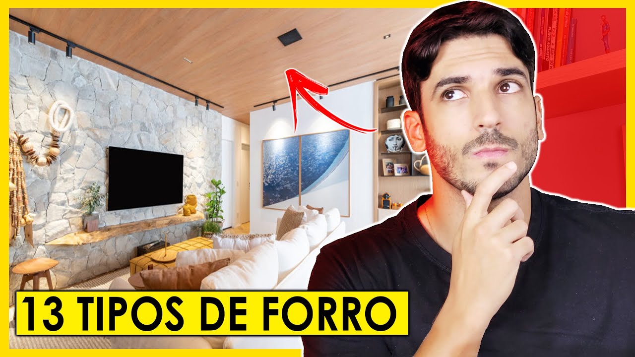 FORRO - 13 TIPOS DE FORRO PARA SUA CASA - FORRO DE GESSO, FORRO DE PVC, VINÍLICO E MUITO MAIS