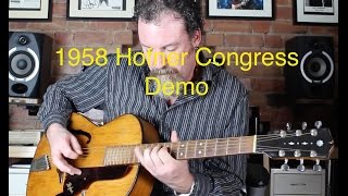 Video thumbnail for 1958 Hofner Congress Demo by Dom Winter