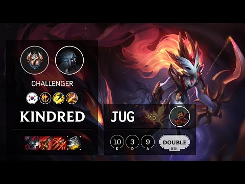 Kindred Jungle vs Graves - KR Challenger Patch 10.18