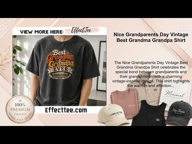 Vídeo relacionado con Grandpa 2025 Grandfather Est 2025 Grandpa To Be Pocket Style Camiseta