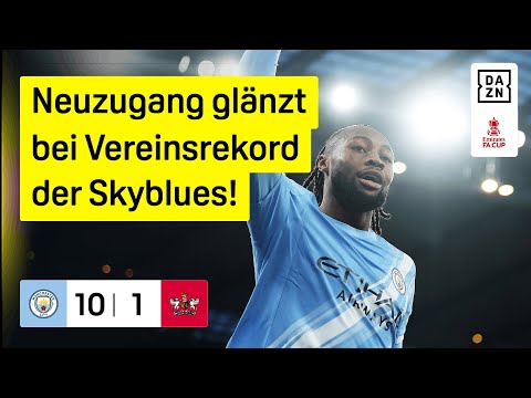 Manchester City - Exeter City | FA Cup | DAZN Highlights