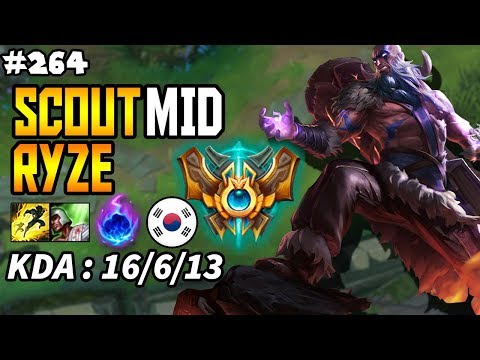 EDG SCOUT RYZE MID - KOREA CHALLENGER SEASON 8