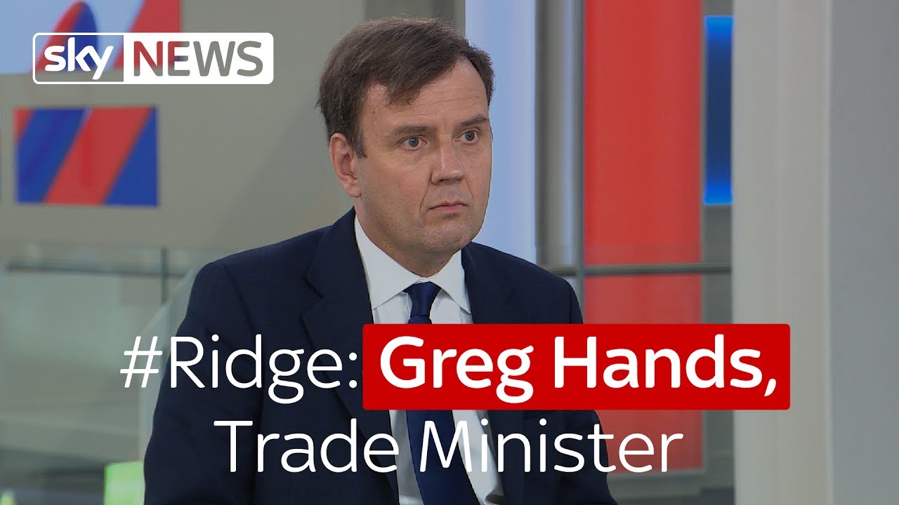 #Ridge: Greg Hands, Trade Minister