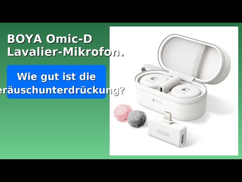 BEWERTUNG (2025): BOYA Omic-D Lavalier-Mikrofon.. WESENTLICHE Einzelheiten