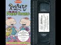 Opening Closing To Rugrats Phil And Lil Double Trouble US VHS 1996 Demo Screener