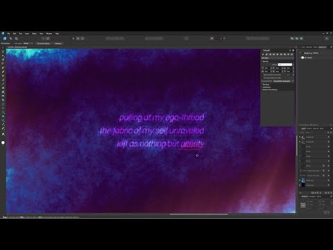 How I make my art (024.Alterity process video)
