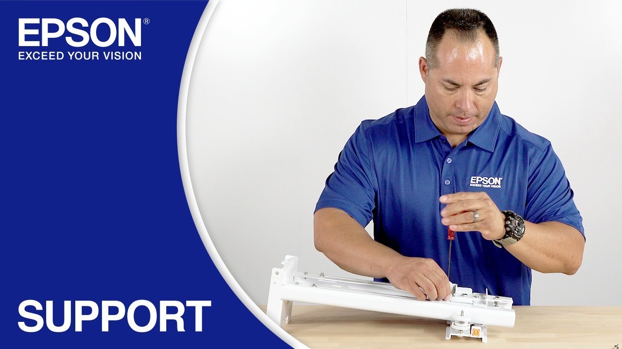 Epson BrightLink 1480Fi/1485Fi Projector | #3 Assemble the Wall Plate