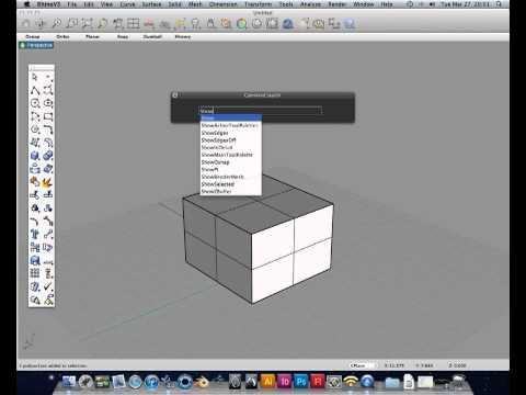 Rhino Lezione 34   Rhinoceros 5 su Macintosh