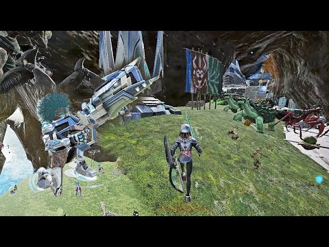 Raiding Rathole with Tek Grenade Launcher | Ark PvP Episode 6