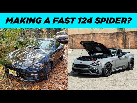 How To Make a Fiat 124 Spider Abarth Fast | Stock vs Tuned