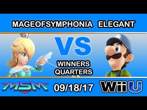 MSM 114 - CVG | Mageofsymphonia (Rosalina and Luma) Vs. BSD | Elegant (Luigi) Winners Quarter Finals