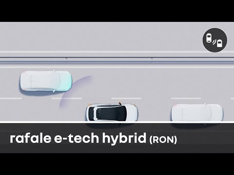 avertizare pentru unghiul mort - Rafale E-Tech full hybrid - Renault