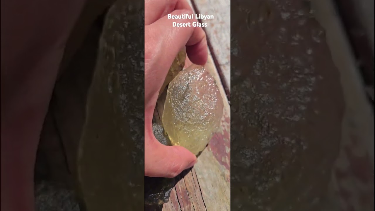 New Libyan Desert Glass Collection #gemstone #crystals #rare gem #impactile #moldavite #egypt
