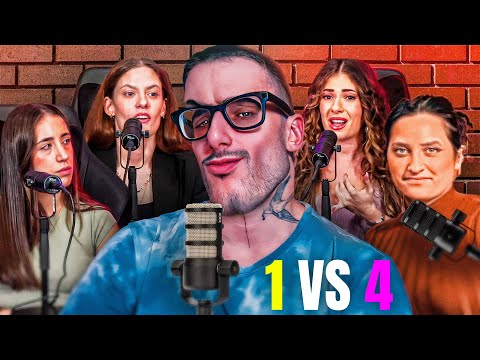 me he enfrentado a 4 feministas.