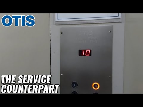 1984 OTIS Modelinho (Lexan) Traction Service Elevator - GO, BR