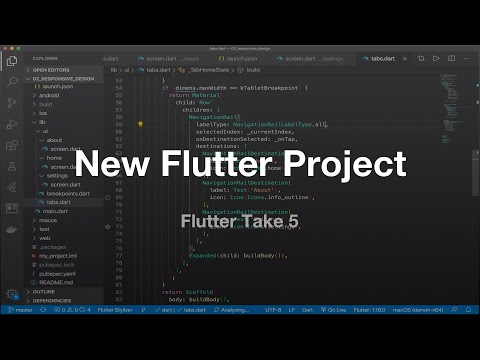 Take 5 - Your First Flutter Project