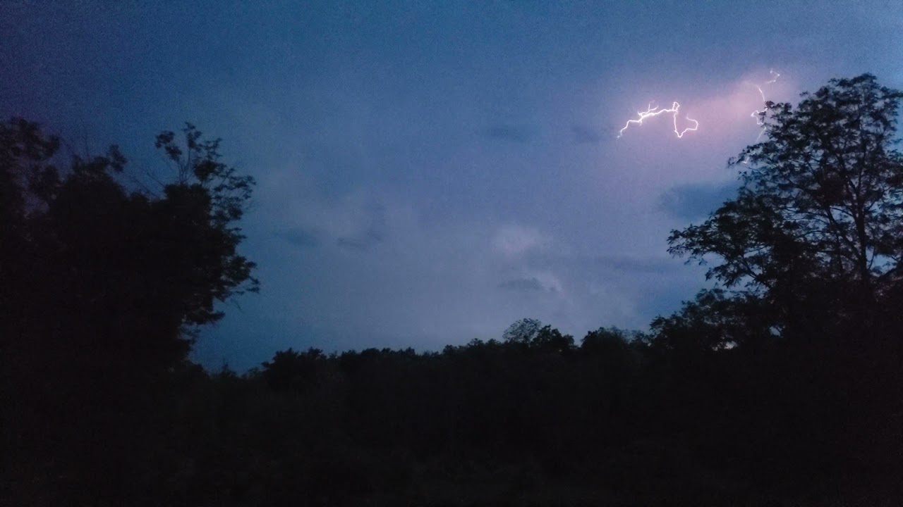 Summer Thunderstorm with Tons of Lightning | Ithaca, NY
