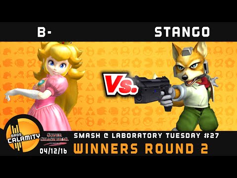 S@LT #27 | B- (Peach) vs Stango (Marth, Fox) - Winners Round 2 - SSBM