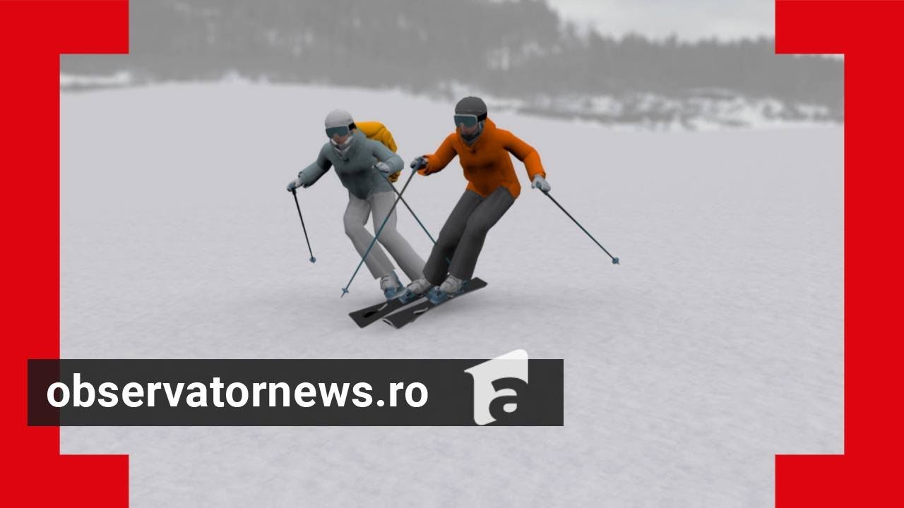 ANIMAŢIE. Cum s-a produs tragedia de pe pârtia din Borşa, în care a murit un tânăr de 23 de ani