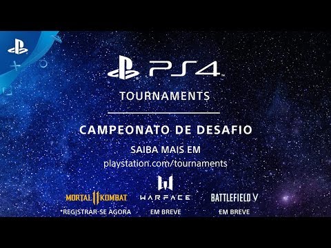 Apresentando PS4 Tournaments: Campeonato de Desafio