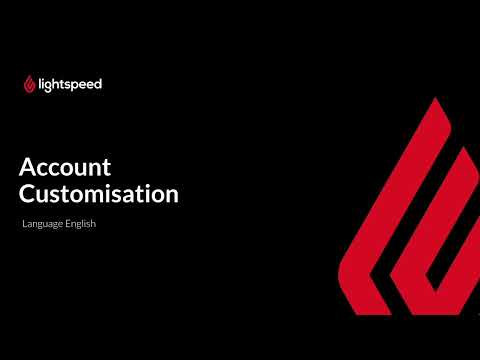 K-series webinar 2: Account customization