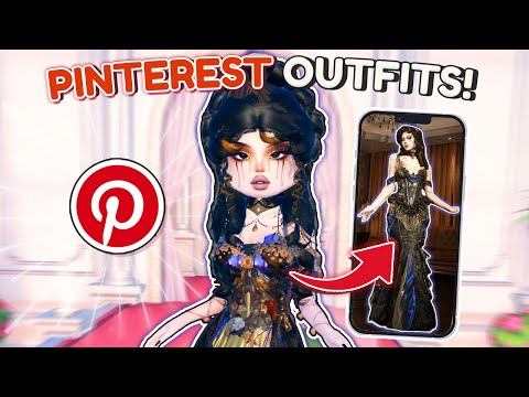 Recreating *PINTEREST* Outfits for EVERY THEME in DRESS TO IMPRESS! | Roblox