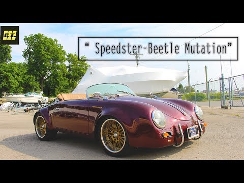 "Speedster-Beetle Mutation" - 1955 Speedster 356 Replica With VW Beetle Engine