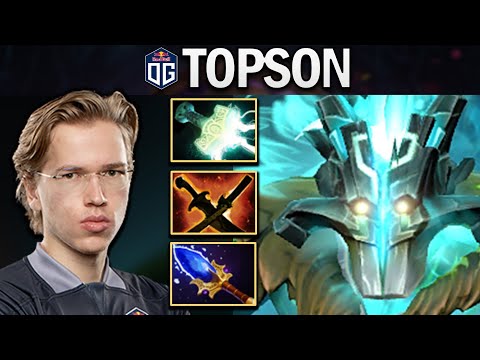 OG.TOPSON JUGGERNAUT WITH MJOLNIR - AGHANIMS - DOTA 2 7.28 GAMEPLAY