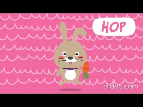 the way the bunny hops -kid