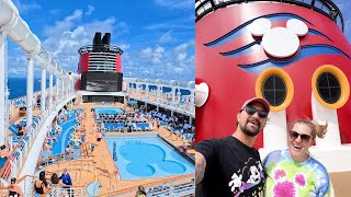 Last Day On Our Disney Dream Halloween Cruise 2025! | Day At Sea, AquaDuck & See Ya Real Soon Party!