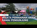 The Nice Playland Manado A Children S Amusement Park Is Crowded With Visitors During The Holida